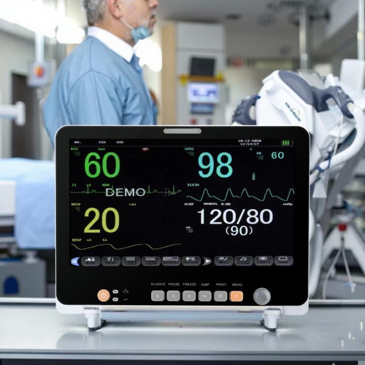 Medical Heart Rate Patient Monitoring With 15.6 Inch Adult/Children/Neonate Vital Signs Monitor for Hospitals and Clinics
