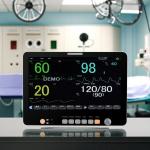 Medical Heart Rate Patient Monitoring With 15.6 Inch Adult/Children/Neonate Vital Signs Monitor for Hospitals and Clinics