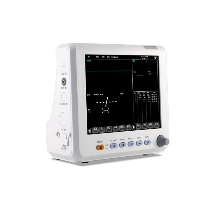 Real-time Data 8 Inch Vital Signs Monitoring Home Health Care Medical Portable Patient Monitor
