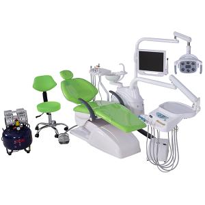High Quality Guangdong Dental Equipment Multifunctional Luxury Dental Chair Unit With LED Light