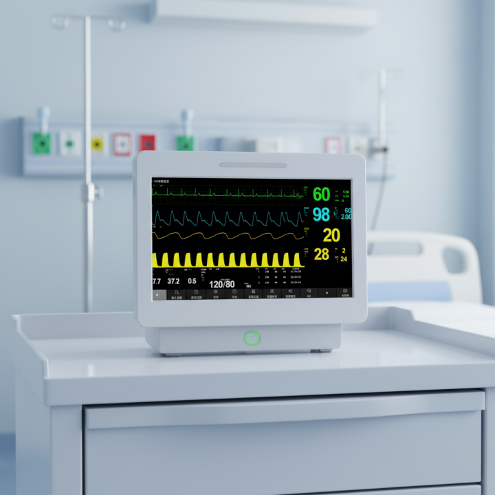 Patient Monitoring System Touch Screen Multi-Parameter Portable ICU Patient Monitor Price