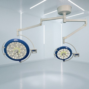 LTSL45 Surgical Operating Room Ceiling Mounted Light LED Shadowless Operated Surgery Lamp
