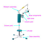 LTDX02 Mobile Dental Equipment X-Ray Unit Machine High Frequency Panoramic Dental X Ray Machine