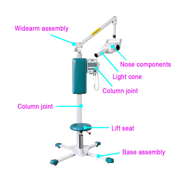 LTDX02 Mobile Dental Equipment X-Ray Unit Machine High Frequency Panoramic Dental X Ray Machine