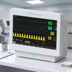 Professional Multi-parameter Medical Patient Monitor Big Monitor Bedside Vital Signs Station for Clinic ICU