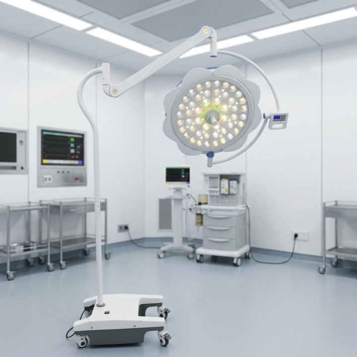 LTSL52B Medical Surgical Examination Shadowless Operating Lamp Stand OT Light Manufacturer