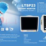 Hospital ICU Patient Monitoring OEM Low Price Medical Multi-paramet 12.1 Inch High Resolution Rechargeable LCD Patient
