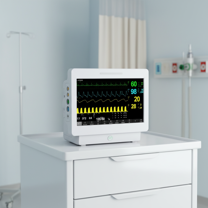 Emergency Room Multi Parameter ICU Touch Screen Patient Monitor Vital Signs Monitor for Hospital