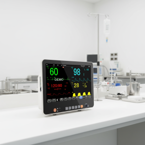 Multi Parameter Patient Monitoring System Medical ICU Patient Monitor Machine