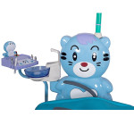 High Quality Safety Electric Metal Children's Pediatric Dental Chair Unit Full Set LED Sensor Light Three Memory Position