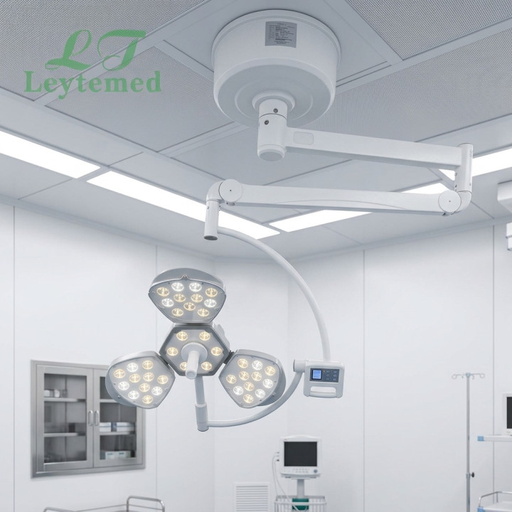 LTSL50A Medical Examination OT Light Ceiling Single Arm Surgical LED Shadowless Operating Lamp Operation Light