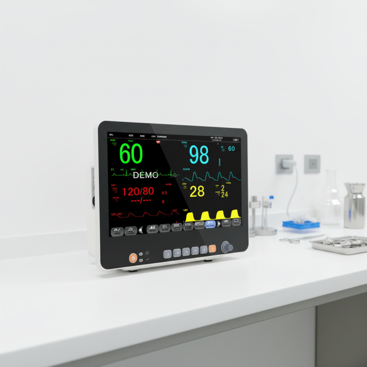 Multi Parameter Patient Monitoring System Medical ICU Patient Monitor Machine
