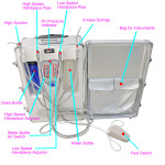 Medical Equipment Hospital Led Light 410W Portable Dental Unit Dental Chair