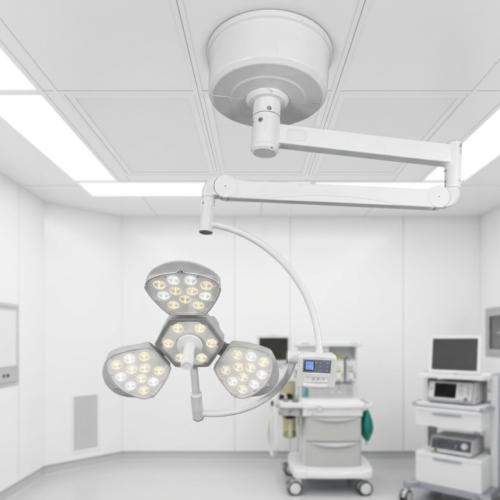 LTSL50A Medical Examination OT Light Ceiling Single Arm Surgical LED Shadowless Operating Lamp Operation Light