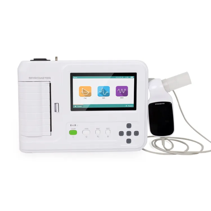 SP100 Portable Lung Function Testing Device Portable Digital Spirometer