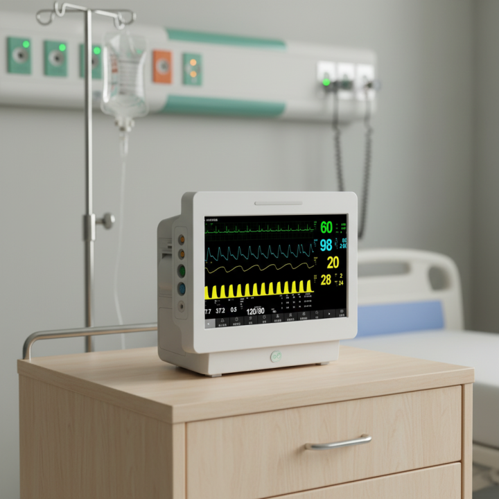 Patient Monitoring System Touch Screen Multi-Parameter Portable ICU Patient Monitor Price