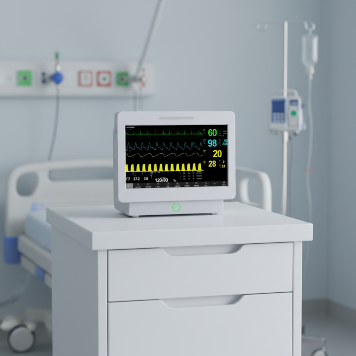 Patient Monitoring System Touch Screen Multi-Parameter Portable ICU Patient Monitor Price