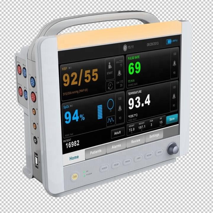 Hospital ICU 15-Inch Multi-Parameter Modular Patient Monitoring Devices Price
