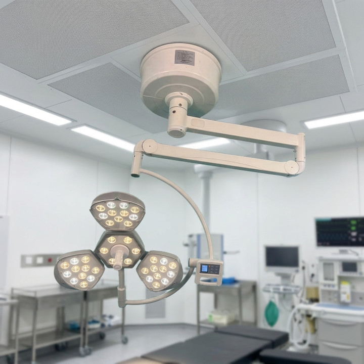 LTSL50A Medical Examination OT Light Ceiling Single Arm Surgical LED Shadowless Operating Lamp Operation Light