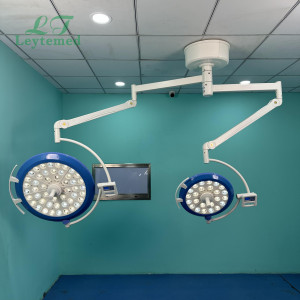 LTSL45 Surgical Operating Room Ceiling Mounted Light LED Shadowless Operated Surgery Lamp