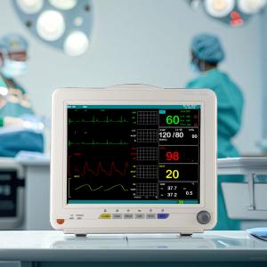 12.1 Inch High Resolution Color TFT Display Multi-Parameter Patient Monitor for ICU Human Use