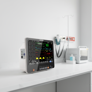 Multi Parameter Patient Monitoring System Medical ICU Patient Monitor Machine