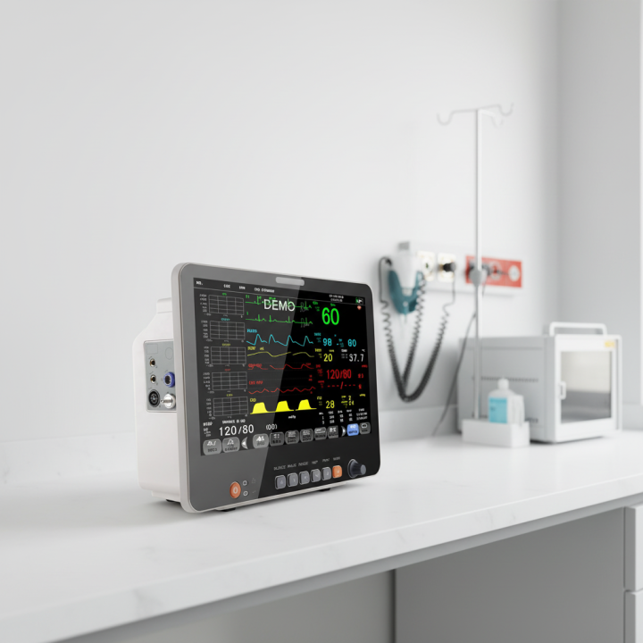 Multi Parameter Patient Monitoring System Medical ICU Patient Monitor Machine