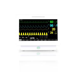 Full Touch Screen ICU Patient Monitoring Hospital Ambulance Instrument Vital Signs Monitor with Multi-parameter