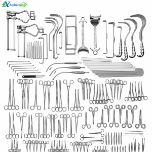 Major General Surgery / Laparotomy Instrument Set